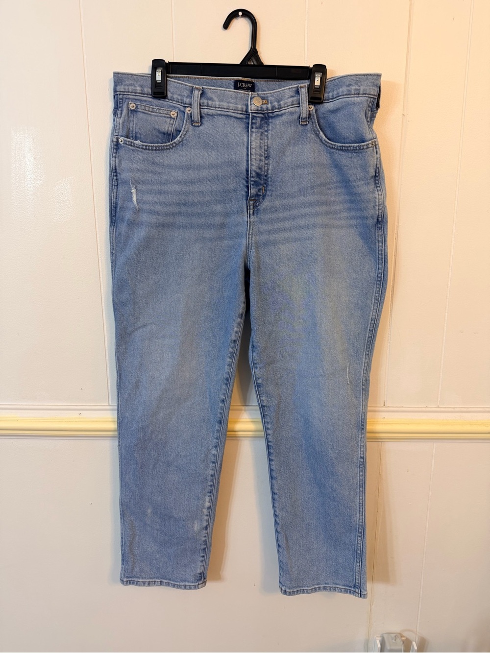 J. Crew Factory Light Blue Ankle Crop Jeans